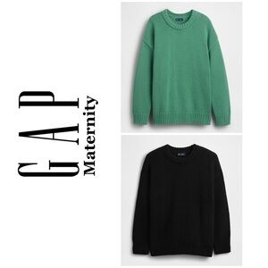 GAP Maternity Cotton Oversized Sweaters